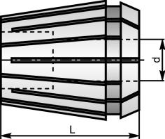Цанга d 5,0  ER32  L40мм  DIN 6499 "CNIC"