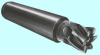 Фреза Концевая d36,0х 50х180 к/х Т15К6 с винт. пласт.  Z=4 КМ4 "CNIC"