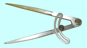 Циркуль разметочный с дугой  300мм для прямой разметки "CNIC" (3638)