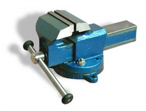 Тиски Слесарные 100 мм стальные поворотные ТСС-100 (Глазов)