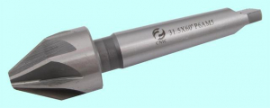 Зенковка d25,0х 33х125 конус  60° Р6АМ5 к/х Z=6 КМ2 DIN334B "CNIC"