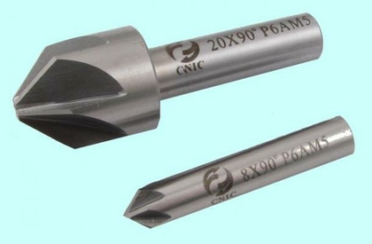 Зенковка d  6,0х 4.0х 42 конус  90° dхв=6мм Р6АМ5 ц/х Z=6 DIN335A "CNIC"