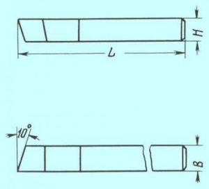 Резец Проходной прямой 32х20х160 Т14К8