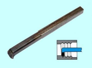 Резец Резьбовой  12х12х160 Т5К10 для внутренней резьбы DIN 283-60 "CNIC"