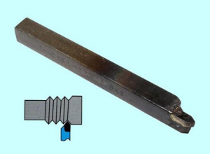 Резец Резьбовой  16х16х125 Т15К6 для наружной резьбы левый DIN 282-60 "CNIC"