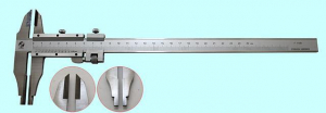 Штангенциркуль 0 - 250 ШЦТ-II (0,05) с твердосплавными губками, нержавеющая сталь "CNIC" (149-530S)