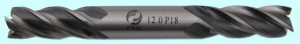 Фреза Концевая d 4,0х20х75 ц/х Р18 Z=3 двухсторонняя "CNIC"
