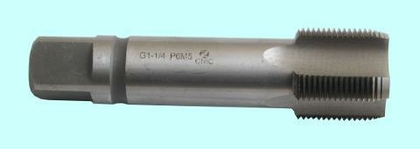 Метчик G 1 1/4" Р6АМ5 трубный цилиндрический, м/р. (11 ниток/дюйм) ГОСТ 3266 "CNIC"