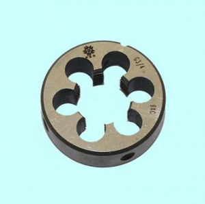 Плашка Трубная цилиндрическая   G 1 1/8", 11 ниток/дюйм,  dнар.75мм "TLX"