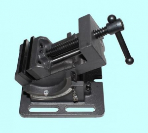 Тиски Станочные синусные  75мм неповоротные для сверлильных станков, ход 75мм LTJ003K "CNIC"