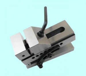 Тиски Станочные синусные  50мм прецизионные сталь. неповоротные быстрозажимные, // и перпенд. 0,005/100 HRС 58-62 "TLX"