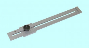 Линейка Металлическая  300 мм с регулируемым упором "TLX" (SG02-1032)