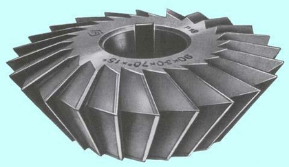 Фреза Двухугловая несимметричная  60х16х22мм,100°(85°+15°) Р18 Z=20