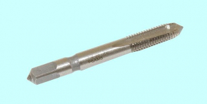 Метчик   1/4" UNF 60° Р6АМ5 дюймовый, м/р., (28 ниток/дюйм) для глух. отв. DIN351 "CNIC"