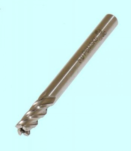 Фреза Концевая d 3,5х10х42 ц/х Р6М5К5 Z=4 "CNIC" dхв-4мм вышлифованная
