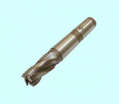Фреза Концевая d24,0х 45х147 к/х Р6АМ5  Z=4 КМ3 DIN845-B обдирочная со стружколомом "CNIC"