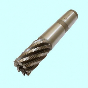 Фреза Концевая d48,0х 75х233 к/х  Р6АМ5  Z=8 КМ5 DIN845-B обдирочная со стружколомом "CNIC"