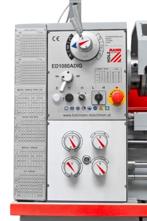 Станок токарный по металлу Holz Mann ED1080A_400V