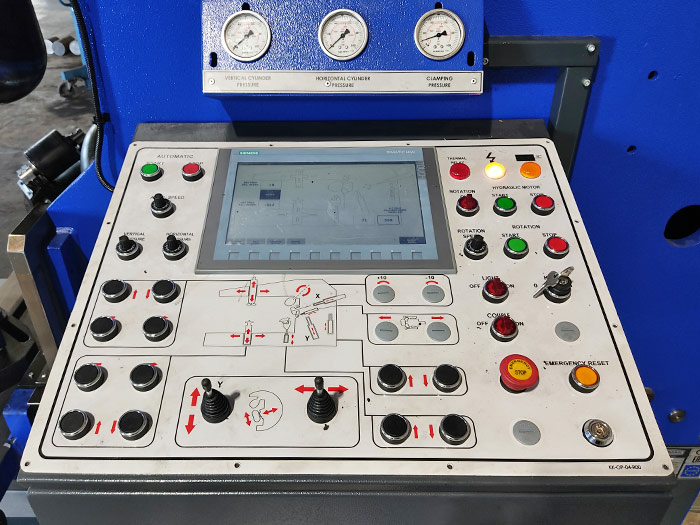 Кромкогибочная машина для отбортовки кромки днищ BFM50xD