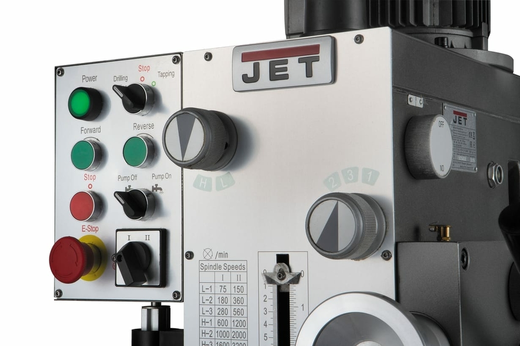 Редукторный фрезерно-сверлильный станок Jet JMD-45LPF (50000857T)