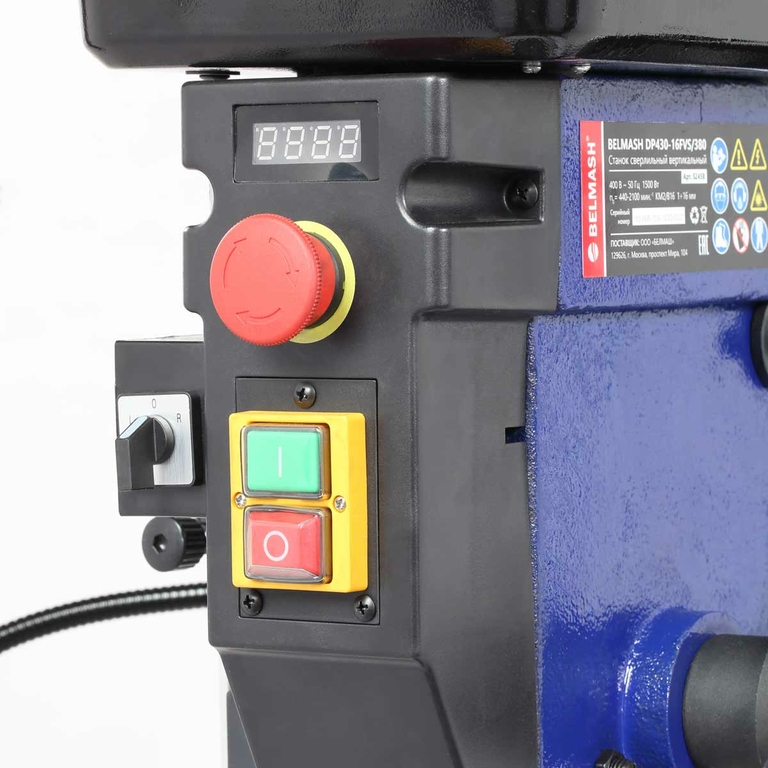 Сверлильный станок BELMASH DP430-16FVS/380 (1.5 кВт, 400 В) (S245B)