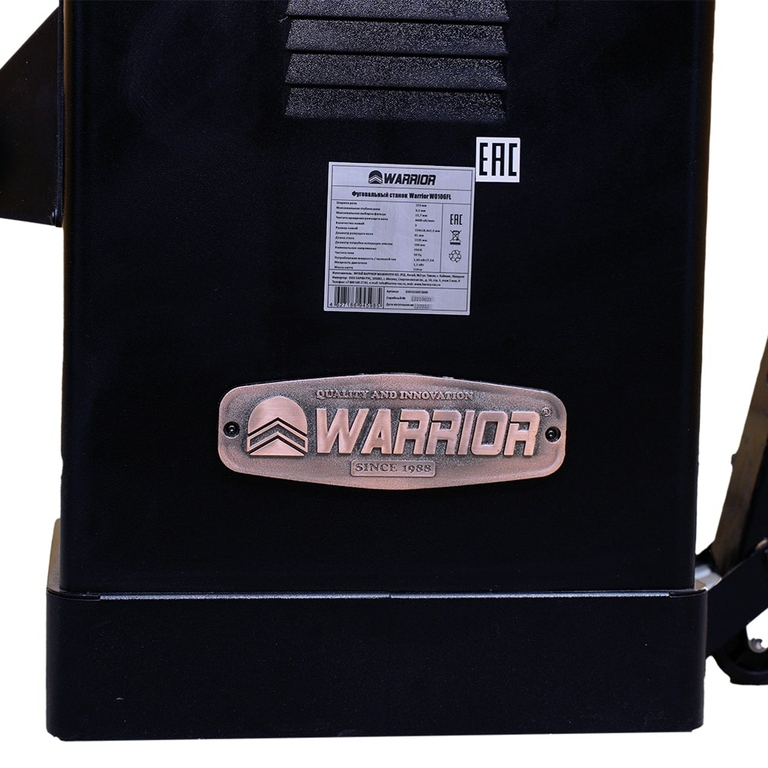 Фуговальный станок warrior w0106fl  ширина стола 150мм мощность двигателя 1,1 квт