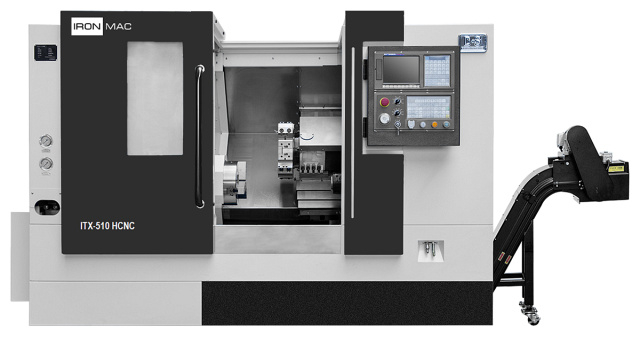 Токарный станок с наклонной станиной с ЧПУ IRONMAC ITX-408 HCNC