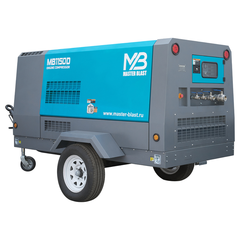 Master Blast MB-1150D-30 винтовой дизельный компрессор