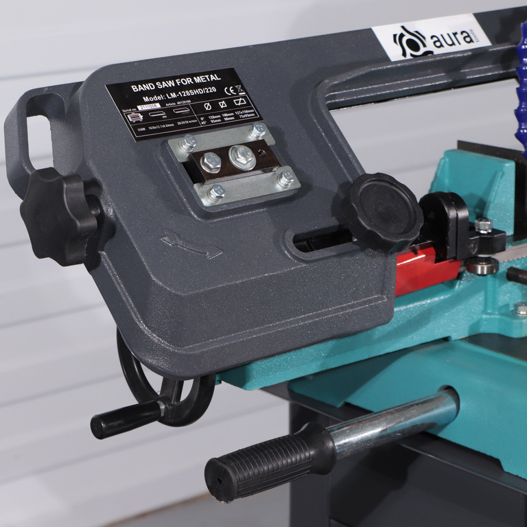 Ленточная пила по металлу AURA LM-128SHD/220 (40128100)