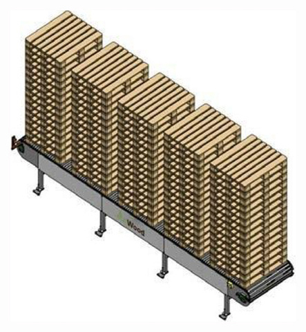 Автоматическая линия для сборки паллет EcoWood Pallet Line 2500