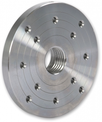 Крепежная плита 150 мм, резьба 1"х8 TPI с адаптером AX900499 (AX500147)