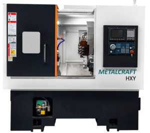 Токарный автомат MetalCraft HXY-46 c ЧПУ Syntec 22TB