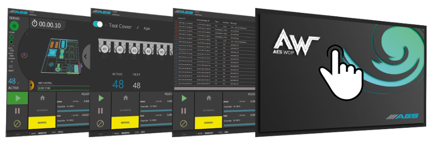 Обрабатывающий ЦЕНТР С ЧПУ с интерполированными осями AES VEGA 5X PRO