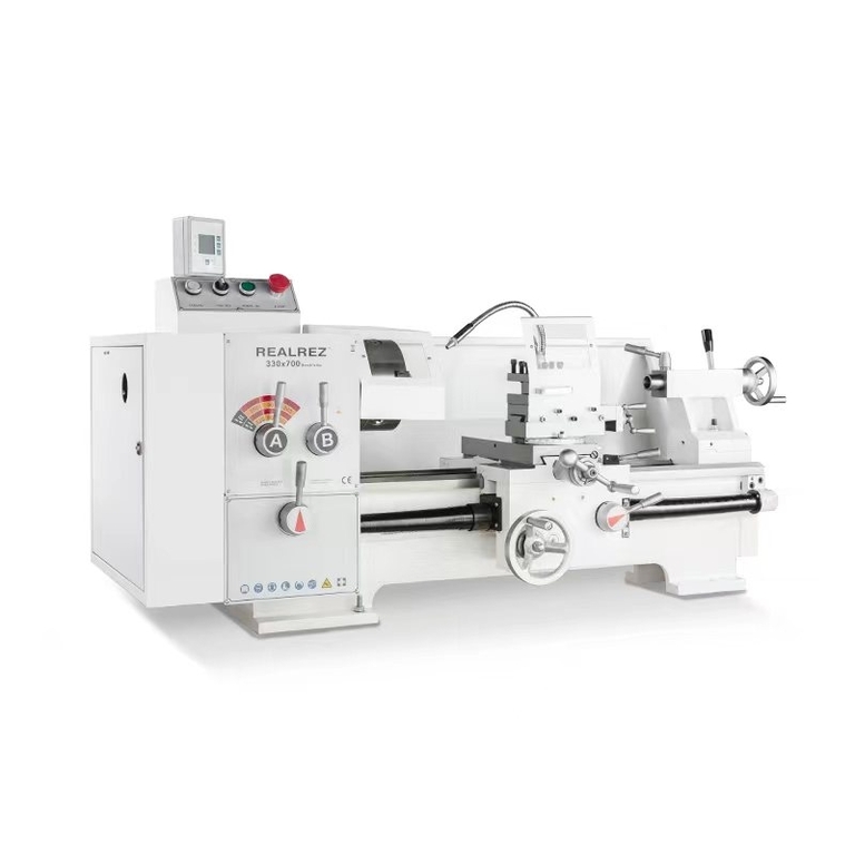 Токарно-винторезный станок REALREZ 330x700 220V (УЦИ+СОЖ)