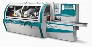 Четырехсторонний строгальный станок  G 240/4 - GRIGGIO, Италия ( Шп. 4 , макс. сечение 240*160 мм, 4-24 м / мин )