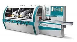 Четырехсторонний строгальный станок 240/7U - GRIGGIO, Италия ( Шп. 6 + 1 универс , max сечение 240*160 мм, 6-30 м / мин )