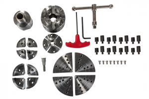CK-2.75Z/S1 70 мм 4-х кулачковый токарный патрон по дереву в наборе (59500108)