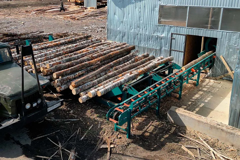 Линия производства паллетной доски Cronver 260-P