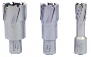 Сверло 34x30 с напаянными твердосплавными пластинами (глубина сверления 30 мм)