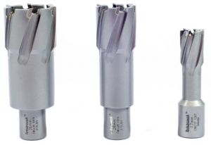 Сверло 57x50 с напаянными твердосплавными пластинами (глубина сверления 50 мм)