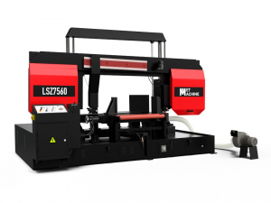 Полуавтоматический ленточнопильный станок с поворотной рамой MetMachine LSZ7560