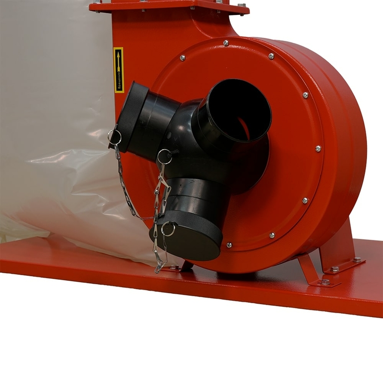 Стружкоотсос jib dc5000 производительность всасывания 3905 м/час мощность двигателя 2,2 квт