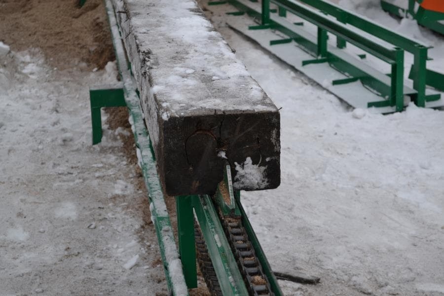 СТАНОК ДЛЯ РАСПИЛОВКИ ТОНКОМЕРНЫХ БРЕВЕН «МАМОНТ»