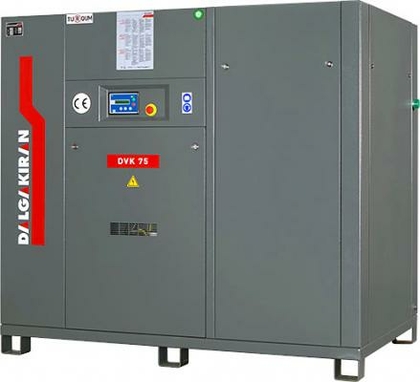 Маслонаполненный винтовой компрессор Dalgakiran DVK 75 - 10 Compact