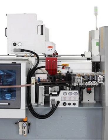 Двухсторонний кромкооблицовочный станок Nanxing NB7HS2P