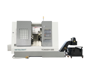 Горизонтальные токарные станки MetalCraft TCK60DY-500 с ЧПУ KND (TCK60DY-500.K30.A2-6.12K.203T)