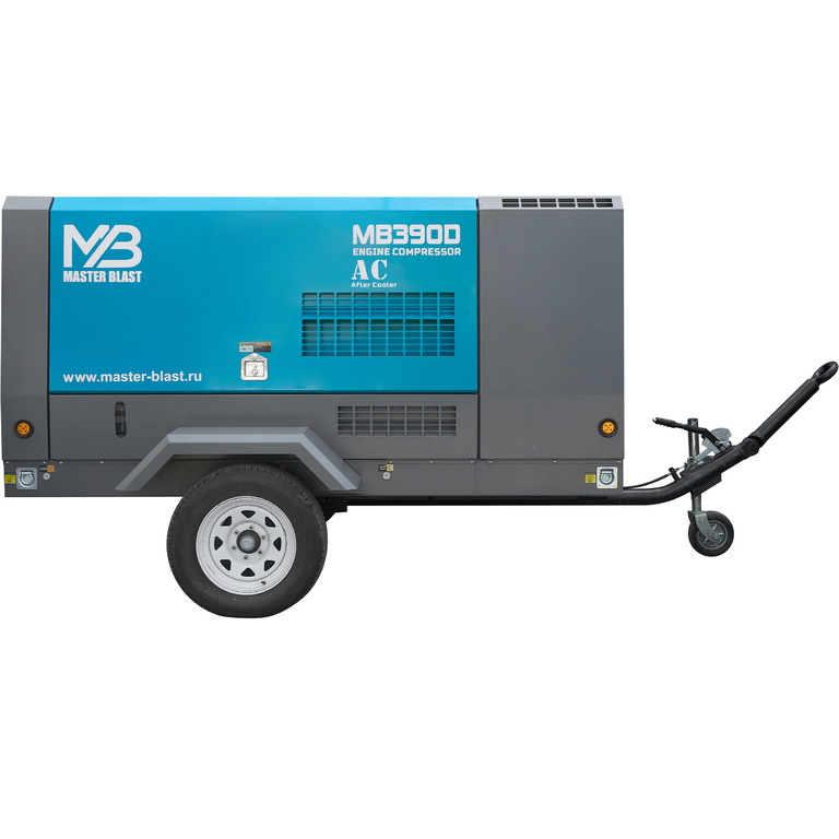 Master Blast MB-390D-10+АС винтовой дизельный компрессор