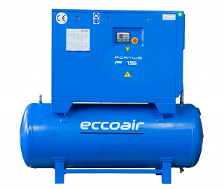 Маслонаполненный винтовой компрессор Eccoair F15 - 7.5 Compact