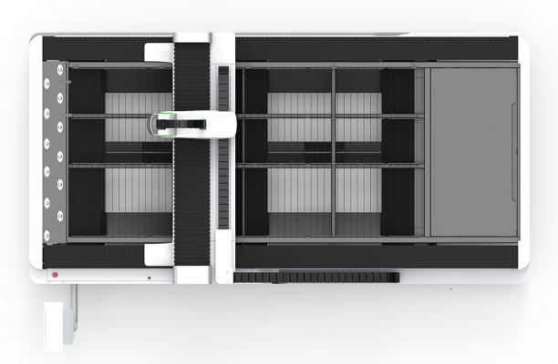 Лазерный станок для резки металла с ЧПУ Bodor F3015 1500W