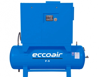 Маслонаполненный винтовой компрессор Eccoair F5 - 10 Compact